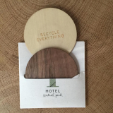 Wooden Hotel Key Cards